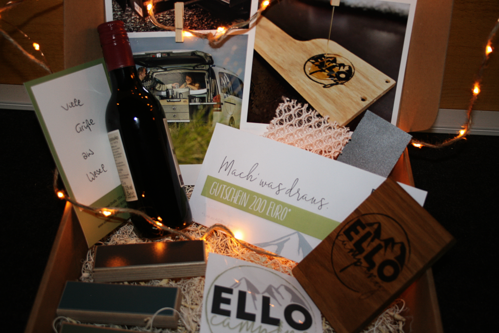 Ello Geschenkbox und Ello Gutschein
